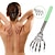 baratos Utensílios de Casa de Banho-1pc halloween ferramenta retrátil para coçar as costas massageador de chifre de aço inoxidável, ferramenta de massagem usada para relaxar o esqueleto traseiro bruxa abóbora