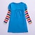 levne Šaty-Kids Girls&#039; Butterfly Rainbow Dress Striped Patchwork Embroidered Pocket Fake two piece Fuchsia Royal Blue Cotton Knee-length Long Sleeve Active Floral Cute Dresses Children&#039;s Day