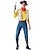 billiga pars halloween-kostymer-Toy Story Cowgirl Cowboy Vedartad Halloween grupp par kostymer Herr Dam Film-cosplay Cosplay Kostymer Gul Kostym Halloween Karnival Maskerad Polyester