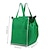 levne Skladovací tašky-zahuštěný zelený supermarket košík nákupní taška skladování látková taška netkaná kabelka tv product grab bag