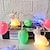 tanie Taśmy świetlne LED-Dekoracja na przyjęcie wielkanocne jajko królika girlanda żarówkowa led girlanda pisanki laska bajkowe oświetlenie dzieci prezenty wielkanocne wielkanocny wystrój domu 1.5m10led/3m20led