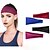 cheap Hair Jewelry-New Women&#039;s Sports Yoga Headband Sweat Absorbent Band Running Fitness Wide Stretch Solid Color Bandana