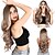cheap Synthetic Wig-Ombre Blonde Wigs for White Women with bangs Long Curly Wavy Synthetic Hair Wigs Middle Part Heat Resistant Wig for Women Daily Use Travel Cosplay Wedding Birthday Holiday Festival Party Wig