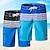 cheap Men&#039;s Pants-Men&#039;s Bathing Suit Board Shorts Swim Shorts Swim Trunks Summer Shorts Drawstring with Mesh lining Elastic Waist Stripe Print Breathable Quick Dry Knee Length Casual Holiday Beach Fashion Classic Style