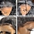 preiswerte Echthaarperücken mit Stirn-Spitzenkappe-Unverarbeitetes, unbehandeltes, lockiges Babyhaar, 13 x 4 Lace-Front-Perücke, mittlerer freier Teil, brasilianisches Haar, verworren, glatt, 250 % Dichte, mit Babyhaar, natürlicher Haaransatz mit