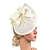 cheap Fascinators-Fascinators Hats Headwear Sinamay Polyester / Polyamide Bowler / Cloche Hat Fedora Hat Veil Hat Party / Evening Holiday Kentucky Derby Horse Race Ladies Day Vintage Style Glam Vintage With Feather