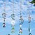 cheap Dreamcatcher-suncatcher moon crystal gravel sun catcher lighting pendant hanging window decoration prism ball pendant