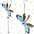 Χαμηλού Κόστους Ονειροπαγίδα-suncatcher crystal sun catcher κρυστάλλινο μενταγιόν φωτισμός μενταγιόν διακόσμηση κήπου λιβελούλα κρεμαστά κρυστάλλινα κοσμήματα μενταγιόν