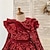 Χαμηλού Κόστους Φορέματα-Νήπιο Κοριτσίστικα Φόρεμα για πάρτυ Πούλια Μακρυμάνικο Επίδοση Δίχτυ χαριτωμένο στυλ Πριγκίπισσα Πολυεστέρας Πάνω από το Γόνατο Φόρεμα σε ευθεία γραμμή Φόρεμα τούλι Καλοκαίρι Άνοιξη Φθινόπωρο 3-7