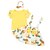 cheap Girls&#039; Clothing Sets-2 Pieces Toddler Girls&#039; Easter T-shirt &amp; Skirt Clothing Set Outfit Cartoon Short Sleeve Print Set Date Active Sweet Summer Spring 1-5 Years Yellow Pink