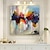 abordables Peintures Abstraites-Peinture à l&#039;huile faite à la main grande taille peinture peinte à la main art mural abstrait toile peinture décoration de la maison décor pas de cadre peinture seulement