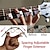 baratos instrumentos musicais-Espaçamento ajustável extensor de dedo treinador de guitarra para iniciante expansão de dedo treinador de extensão de dedo treinador de poder de dedo para aprendiz de piano saxofone iniciante ukulele