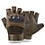 cheap Cycling Gloves-ROCKBROS Bike Gloves Cycling Gloves Touch Gloves Winter Half Finger Windproof Warm Breathable Wearable Sports Gloves Outdoor Exercise Cycling / Bike Black Green Khaki for Adults&#039;