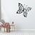 billige veggdekor i metall-1 stk metall veggkunst, sommerfugl, metall vegg kunst dekor for stue hage soverom kontor hjemme vegg innflyttingsfest dekorasjon