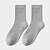 abordables Accessoires de voyage et bagages-5 paires de chaussettes jetables en coton pour hommes et femmes chaussettes grises noires et blanches déodorant lavable et absorbant la transpiration été chaussettes de bateau de bain de pieds minces