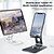 cheap Phone Holder-Phone Stand Rotatable Foldable Adjustable Phone Holder for Office Desk Bedside Compatible with Under 6.5 inch Cell Phones Phone Accessory