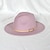 abordables Sombreros de fiesta-Sombreros Lana / Acrílico Sombrero de fieltro Formal Boda cóctel Astcot real Sencillo Con Color Puro Celada Sombreros