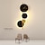 cheap Indoor Wall Lights-LED Wall Lights Clock Design Circle Design Dimmable 71cm Creative Aisle Bedroom Living Room Background Wall Decoration Wall Sconce Lighting 110-240V