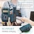 tanie Etui do telefonów Samsung-telefon Kılıf Na Samsung Galaxy S23 S22 S21 FE S21 Ultra Plus A34 A54 A53 S20 A32 A52 Skórzana walizka Etui na karty portfela Odporne na kurz Skóra Stopka Solidne kolory Skóra PU
