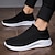cheap Men&#039;s Shoes-Men&#039;s Unisex Sneakers Sporty Casual Outdoor Athletic Running Shoes Tissage Volant Breathable Black and White Black Black Blue Color Block Spring Fall