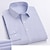 cheap Men&#039;s Dress Shirts-Men&#039;s Shirt Dress Shirt Light Blue Royal Blue Blue Long Sleeve Plain Turndown Spring &amp;  Fall Wedding Office &amp; Career Clothing Apparel Print