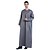 baratos Islâmico Arábico-Homens manto Thobe / Jubba Religioso árabe saudita árabe muçulmano Ramadã Adulto Collant / Pijama Macacão