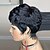 cheap Synthetic Wig-Pixie Cut Wigs For Black Women Human Hair 1B Short Brazilian Real Hair Wigs Layered Pixie Wigs for Women Natural Black Color None Lace Front Full Machine Made Wavy Wigs