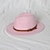 ieftine Pălării Party-Palarie Lână / Acril Pălărie Oficial Nuntă cocktail Royal Astcot Simplu Clasic Cu Culoare Pură Diadema Articole Pentru Cap
