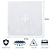 cheap Anti-slip Bath Tub Mat-Square Bath Mat Non-slip Shower Mats - 21 x 21 inch Non Slip Bathtub Mat with Suction Cup, Safety Shower Stall Mats for Kids &amp; Elderly, Shower Mat with Drain Holes, Machine Washable, Clear White