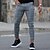 cheap Men&#039;s Chinos-Men&#039;s Trousers Chinos Chino Pants Pocket Plaid Comfort Breathable Outdoor Daily Going out Cotton Blend Fashion Streetwear Gray