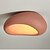 baratos Luzes de teto reguláveis-sombra de lâmpada de teto criativa oval, luz de teto moderna estilo wabi-sabi, elegante lustre de teto de sala de estar nórdica, luminária de teto minimalista