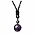 cheap Men&#039;s Necklaces-1PC Pendant Necklace For Men&#039;s Women&#039;s Street Gift Daily Cord Stone Retro Weave