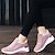 cheap Women&#039;s Sneakers-Women&#039;s Sneakers Pink Shoes Height Increasing Shoes Flyknit Shoes Outdoor Daily Color Block Summer Hidden Heel Round Toe Sporty Casual Minimalism Running Walking Tissage Volant Lace-up Black Pink Grey