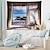 cheap Landscape Tapestry-Beach Theme Hanging Tapestry Wall Art Large Tapestry Mural Decor Photograph Backdrop Blanket Curtain Home Bedroom Living Room Decoration