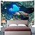 tanie gobeliny zwierzęce-Żółw morski wiszący gobelin wall art duży gobelin dekoracja ścienna fotografia tło koc kurtyna strona główna sypialnia dekoracja salonu
