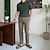 billige Klassisk poloskjorte for menn-Herre Skjorte POLO T-skjorte utendørs Virksomhet Polokrage Klassisk Kortermet Gatemote Stilfull عادي Moderne Stil Sommer Slank Fasong Dyp Grønn Matt Svart Brun Skjorte