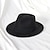 お買い得  パーティーハット-帽子 ウール / アクリル フェドーラ帽 フォーマル 結婚式 カクテル ロイヤル アストコット シンプル と ピュアカラー かぶと 帽子