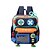 cheap Stationery-School Backpack Bookbag Cartoon for Kids Boys Girls Wear-Resistant With Chest Strap Adjustable Shoulder Straps Polyester School Bag Back Pack Satchel 11 inch