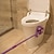 tanie Gadżety łazienkowe-Trójkątny wysuwany mop obracający się o 180 stopni, domowa łazienka kuchnia sufitowa płytka podłogowa mopy ścienne do czyszczenia podłóg