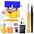 cheap Hand Tools-Watch Battery Back Tool Kit Watch Repair Case Opener Remover Battery Replacement - Wrench Set with Opening Knife Pry Bar Screwdriver Watch Case Holder Case Back Protective Films Christmas Gifts