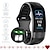 billige Smartarmbånd-P11 PLUS Smart Watch 0.96 inch Smart Armbånd EKG + PPG Skridtæller Samtalepåmindelse Fitnessmåler Aktivitetstracker Kompatibel med Android iOS IP 67 Dame Herre Termometer Sundhedspleje
