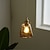 Недорогие Островные огни-светодиодный подвесной светильник, мини-стеклянный медный подвесной потолочный светильник со стеклянным абажуром, подвесной светильник из прозрачного стекла для спальни, гостиной, столовой, кухни