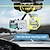 preiswerte Fahrzeughalter-Um 360° drehbarer Spiegel-Handyhalter für das Auto Schnallentyp Universal verstellbarer teleskopischer drehbarer Auto-Handyhalter für das Auto, kompatibel mit allem Handyzubehör