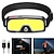 cheap Work Lights-Night Fishing Camping Working Headlights Outdoor Cycling Lights USB Rechargeable Night Running Lights High-Gloss Headlights Silicone Lights