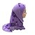 cheap Home Wear-Crystal Linen Stitching Little Girl Baotou Hat Arabian Hijab Scarf Worship Headscarf
