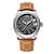 levne Quartz hodinky-naviforce pánské quartz hodinky vojenské outdoorové sportovní náramkové hodinky potápěčské voděodolné kožené řemínkové hodinky