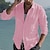 Χαμηλού Κόστους Αντρικά Πουκάμισα-Ανδρικά λινό πουκάμισο Πουκάμισο Καλοκαιρινό πουκάμισο Πουκάμισο παραλίας Μαύρο Λευκό Ανθισμένο Ροζ Μακρυμάνικο Συμπαγές Χρώμα Γιακάς Ανοιξη καλοκαίρι Causal Καθημερινά Ρούχα Κουμπί-Κάτω