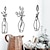cheap Metal Wall Decor-1pc Flowers Vases Metal Wall Art Outdoor Decor Rust Proof Wall Sculpture Ideal For Garden, Home, Farmhouse, Patio And Bedroom