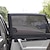 cheap Car Sun Shades &amp; Visors-Magnetic Suction Car Side Window Sunshade Curtains For Sun Protection Heat Insulation And UV Protection