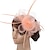 Χαμηλού Κόστους Fascinators-Γοητευτικά Τούλι Κεντάκι Ντέρμπι Εκκλησία κοκτέιλ Royal Astcot Κομψό Γυναικείο Με Φτερό Ακουστικό Καπέλα